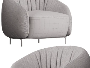 Nicoline Nest Armchair 3D Model