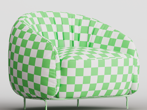 Nicoline Nest Armchair 3D Model