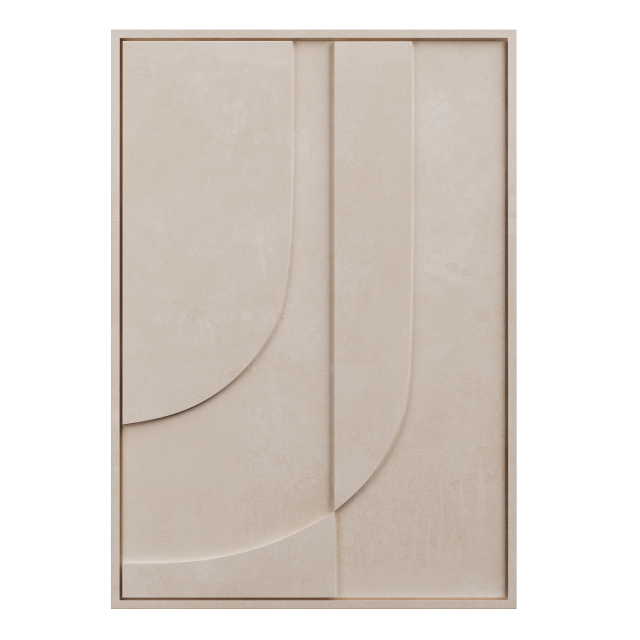 Walljar Relief Art Finn Modello 3D .c4d .max .obj .3ds .fbx .stl .blend 