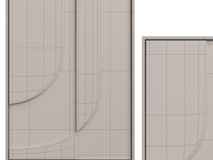 Walljar Relief Art Finn Modello 3D