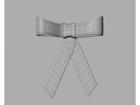 Ribbon 3D 모델