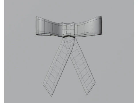 Ribbon 3D Model