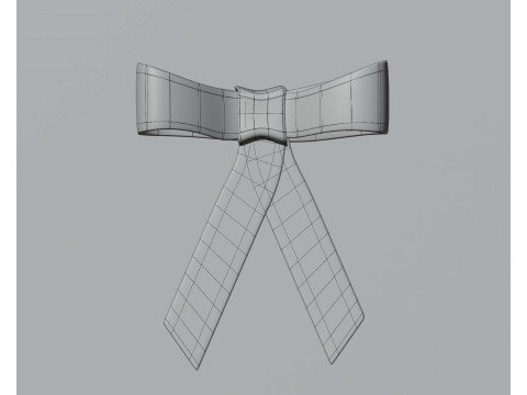 Ribbon 3D 모델