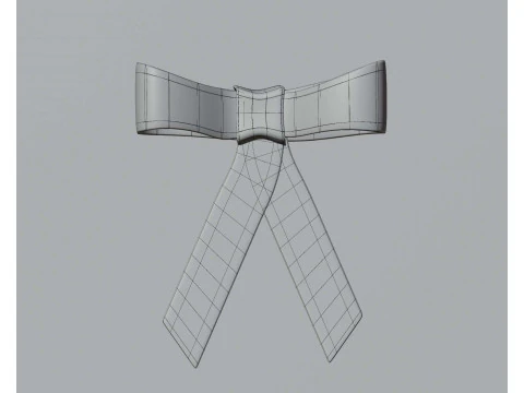 Ribbon 3D Model