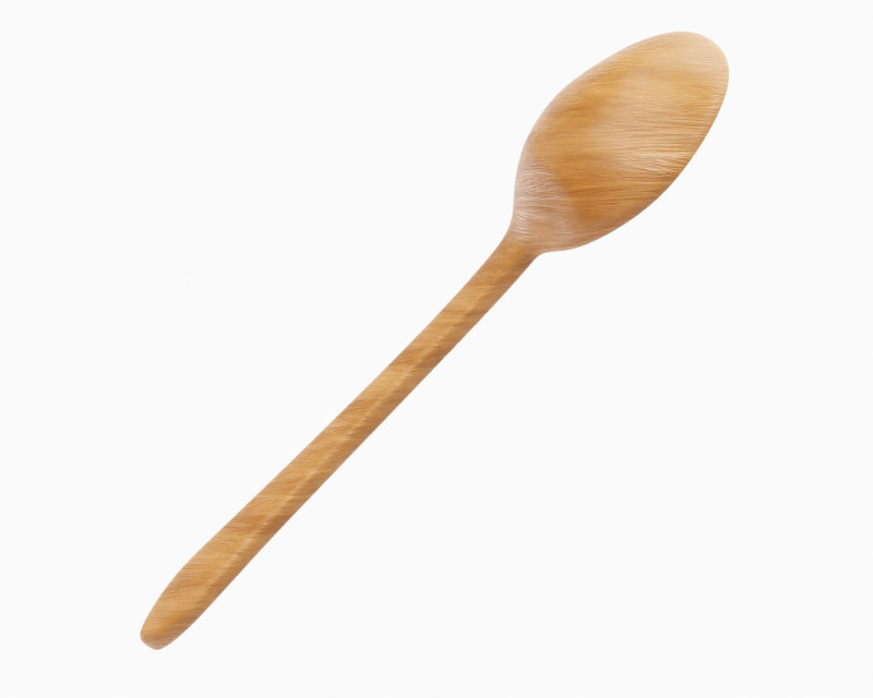 Wooden Spoon Modelo 3D .c4d .max .obj .3ds .fbx .stl .blend 