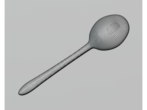 Wooden Spoon Modelo 3D