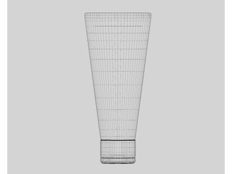 Cosmetic tube 3D Модель