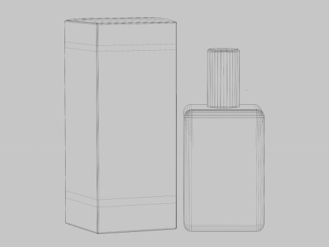 Perfume Bottle 3D Model