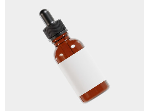 Dropper Bottle 3D मॉडल