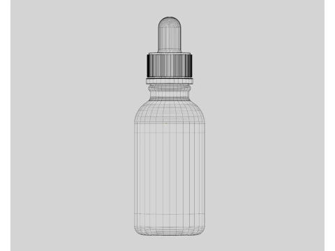 Dropper Bottle 3D Model