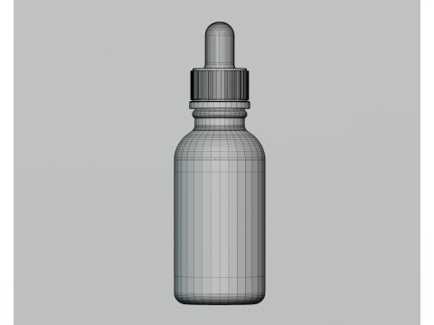 Dropper Bottle 3D मॉडल