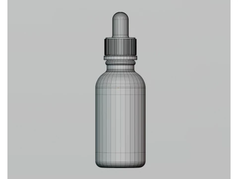 Dropper Bottle 3D Model
