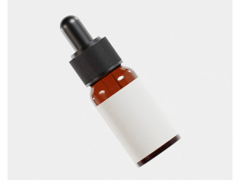 Dropper Bottle 01 3D Model