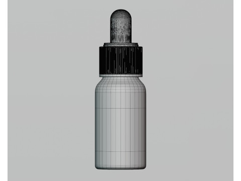 Dropper Bottle 01 3D Model