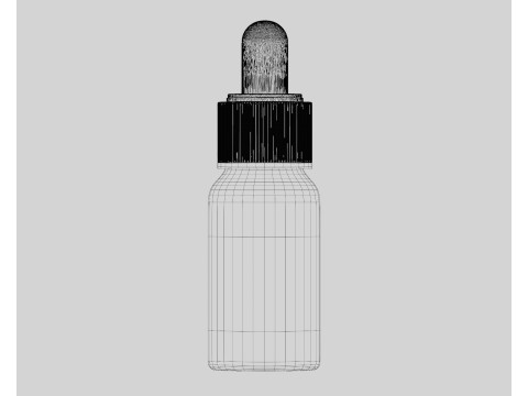 Dropper Bottle 01 3D Model