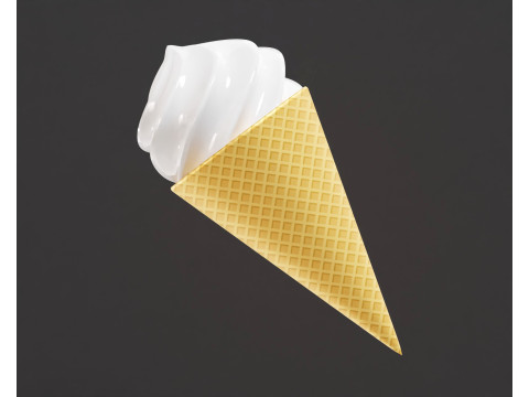 Ice Cream Cone 3D Модель