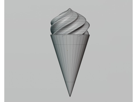 Ice Cream Cone 3D Модель