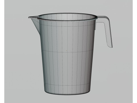 Lab jar Model 3D