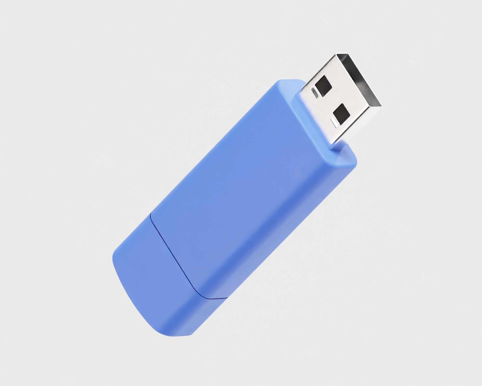 Pendrive 3D Model .c4d .max .obj .3ds .fbx .stl .blend 