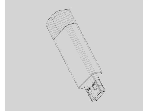 Pendrive 3D Model