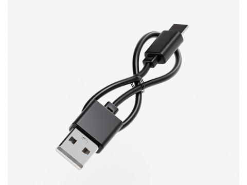USB cable 3D Model