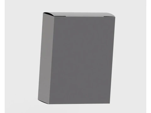 Papierbox 3D Modell