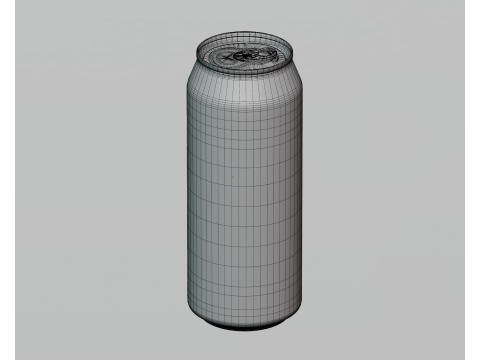 Soda can Model 3D