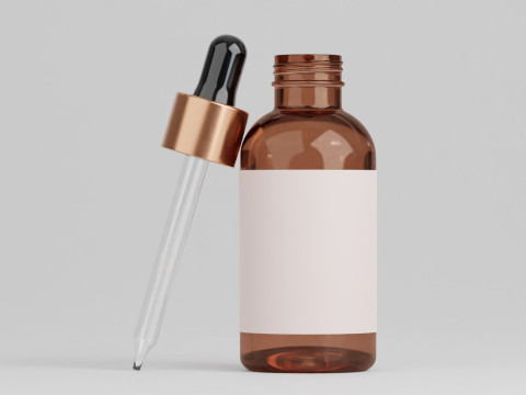 Dropper bottle 3D Model