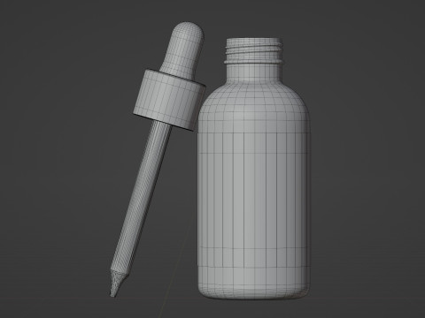 Dropper bottle 3D Model