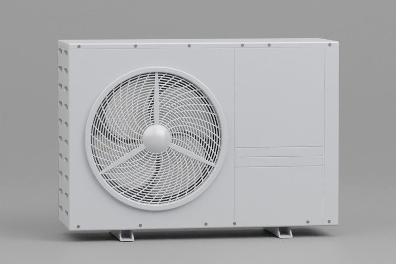 Heat pump 3D Model .c4d .max .obj .3ds .fbx .stl .blend 