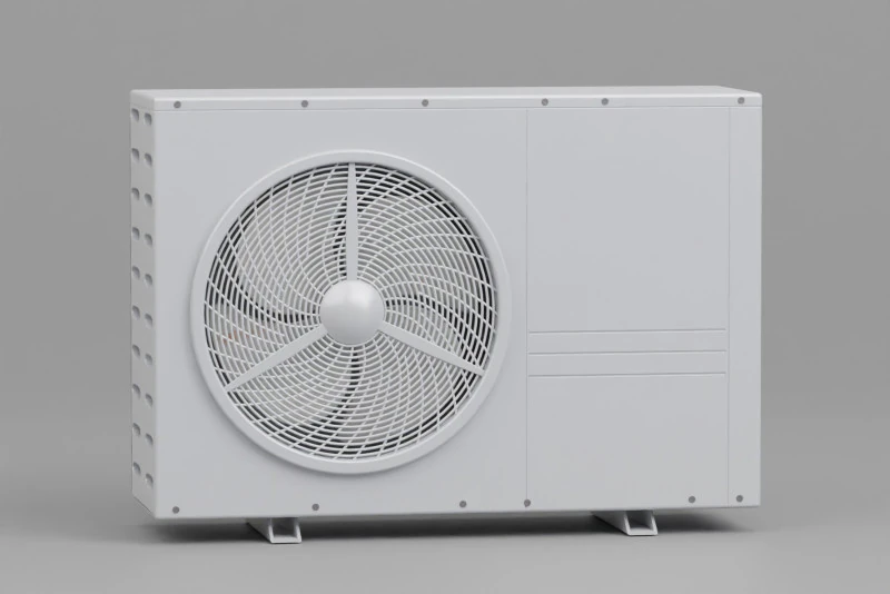 Heat pump 3D Model .c4d .max .obj .3ds .fbx .stl .blend