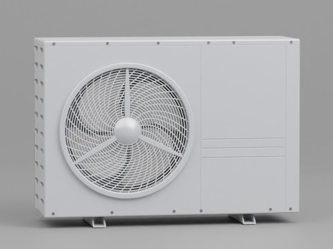 Heat pump Modèle 3D