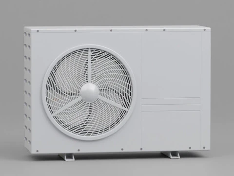 Тепловий насос 3D Модель