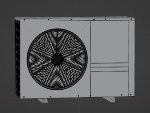 Heat pump 3D Model