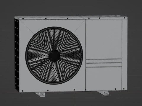 Heat pump 3D Model
