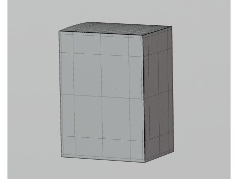 Paper box Modèle 3D