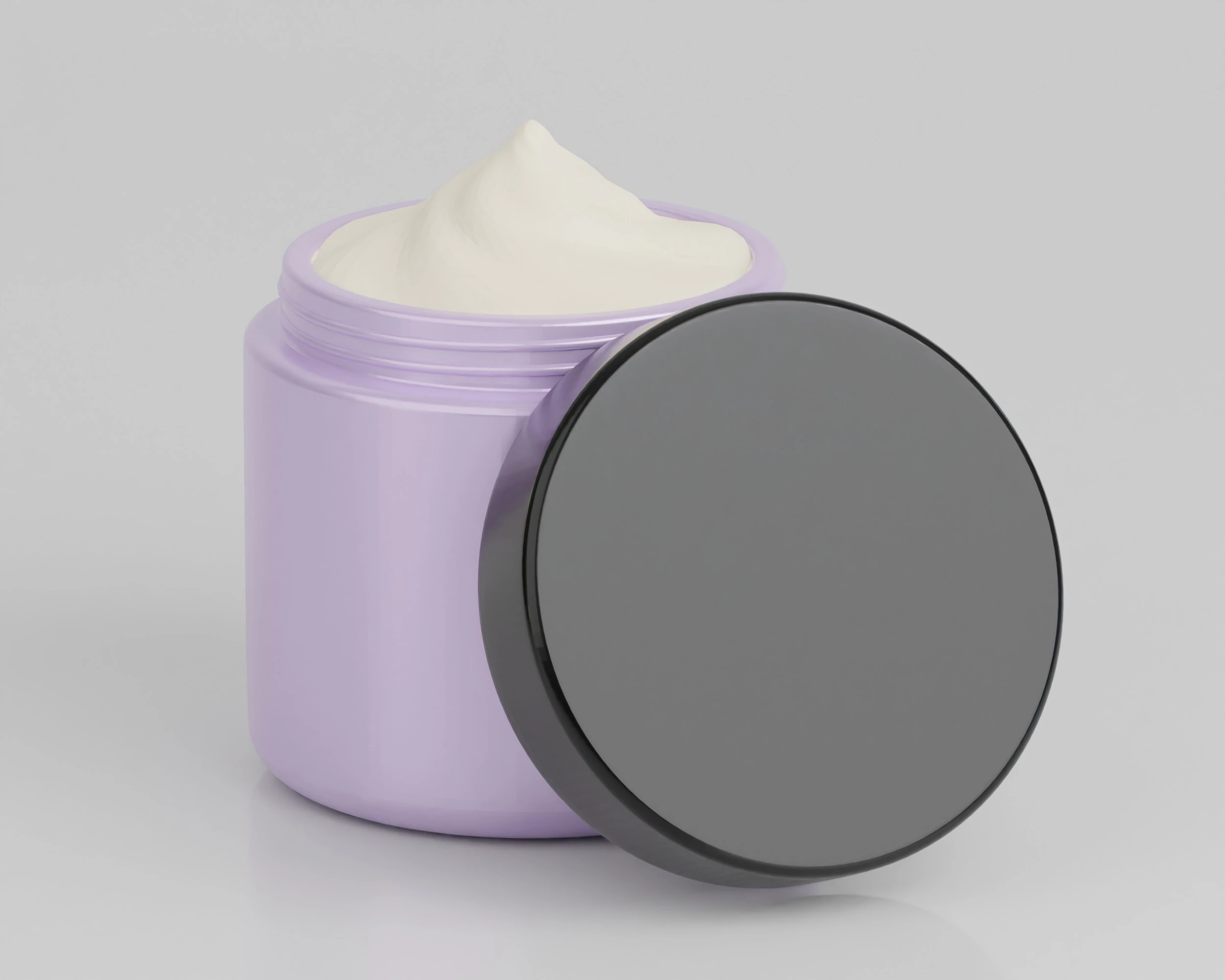 Cream jar 3D Model .c4d .max .obj .3ds .fbx .stl .blend