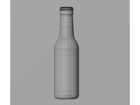 Juice bottle 3D Model