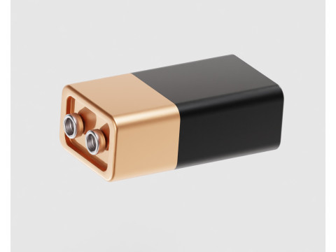 Rechargeable Battery 3D Modell