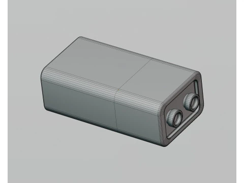 Rechargeable Battery 3D Model