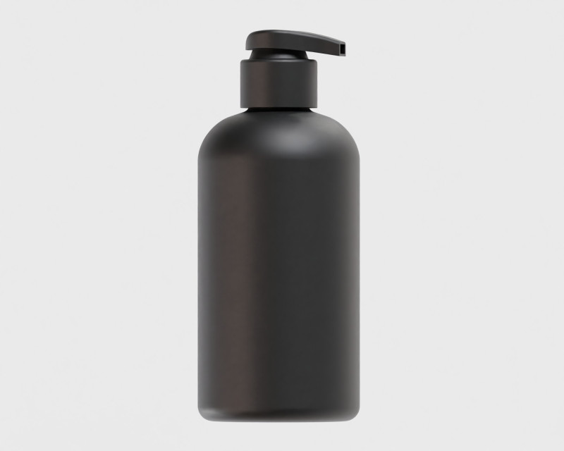 Lotion bottle 3D Model .c4d .max .obj .3ds .fbx .stl .blend 