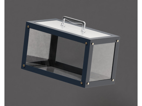 Glass box Modelo 3D