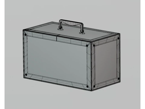 Glass box 3D Model