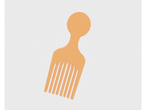 Comb hair 3D Model