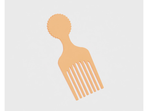 Comb hair 3D Model