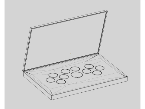 Eyeshadow Palette 3D Model