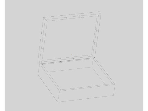 Paper box Modello 3D
