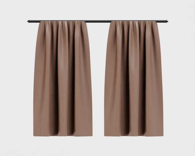 Curtain 3D Model .c4d .max .obj .3ds .fbx .stl .blend