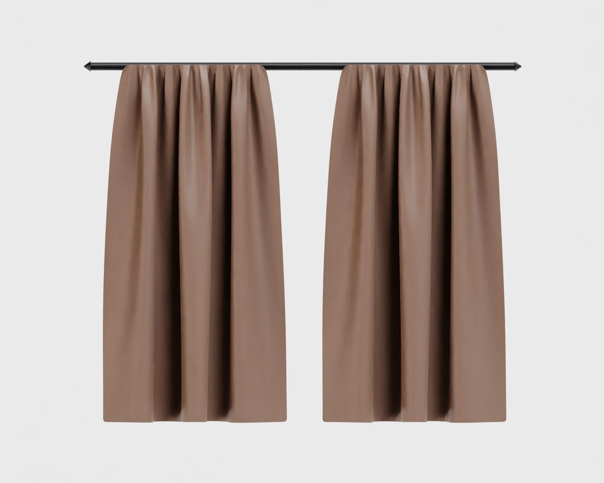 Curtain 3D Model .c4d .max .obj .3ds .fbx .stl .blend