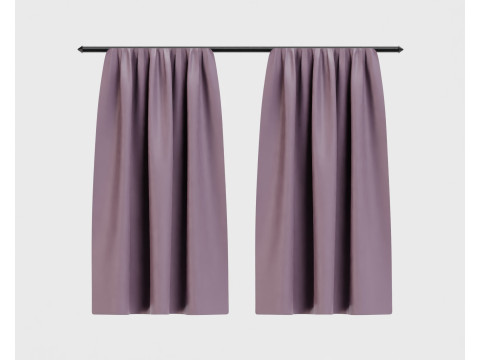 Curtain 3D Model